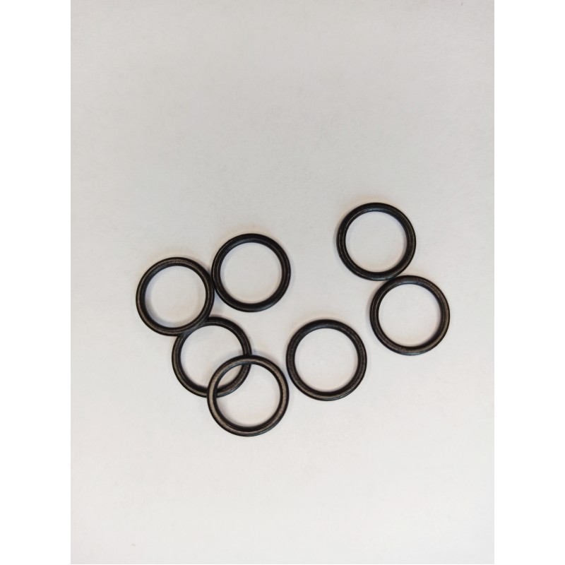 Кольцо для бретели 10 мм черный  матовый (170) K10-004