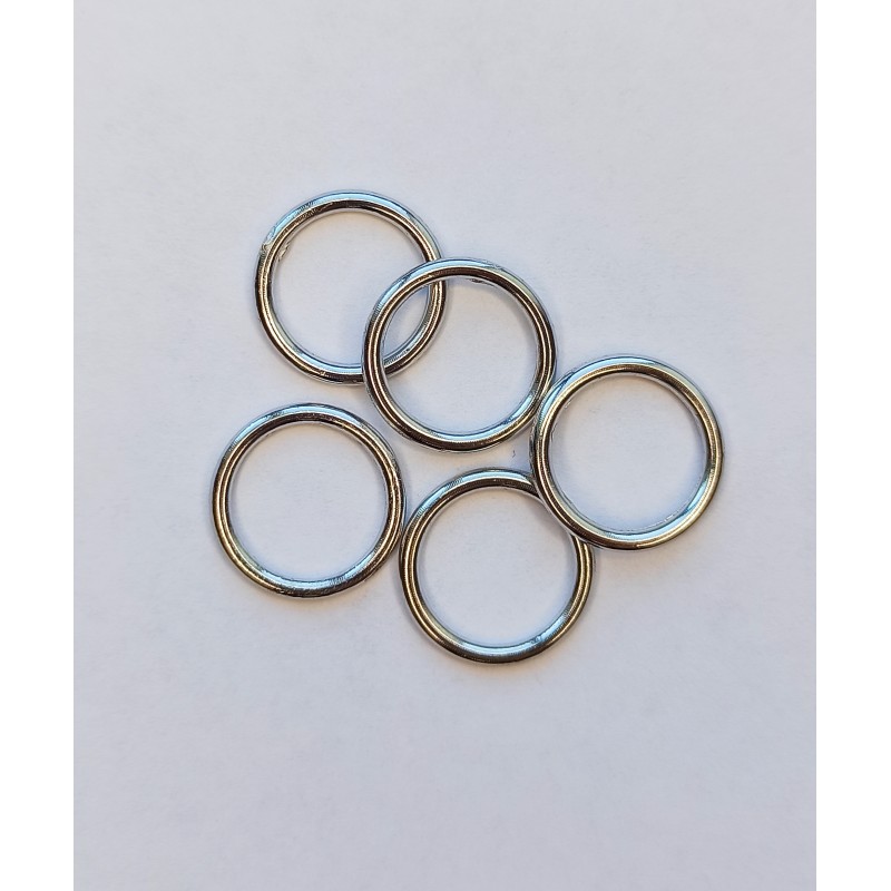 Кольцо бельевое серебро 10мм (K10-006)