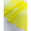 Кружево эластичное желтый неон 22 см (KS-86)
