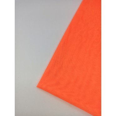 Сетка эластичная оранжевый неон (отрезок 50*75 см) (SSO-42)